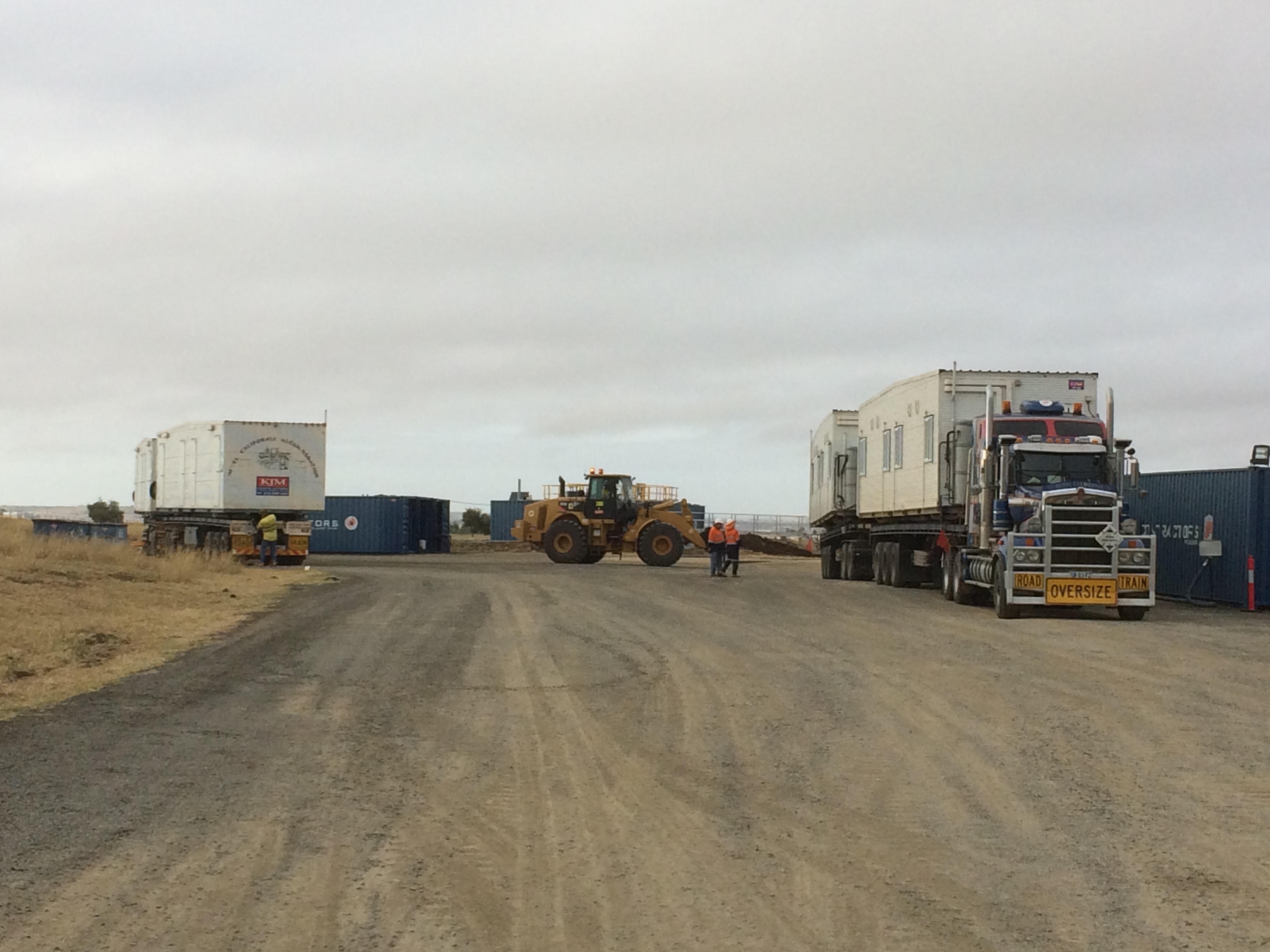 Installation of temporary camp in Western QLD for Oil & Gas project